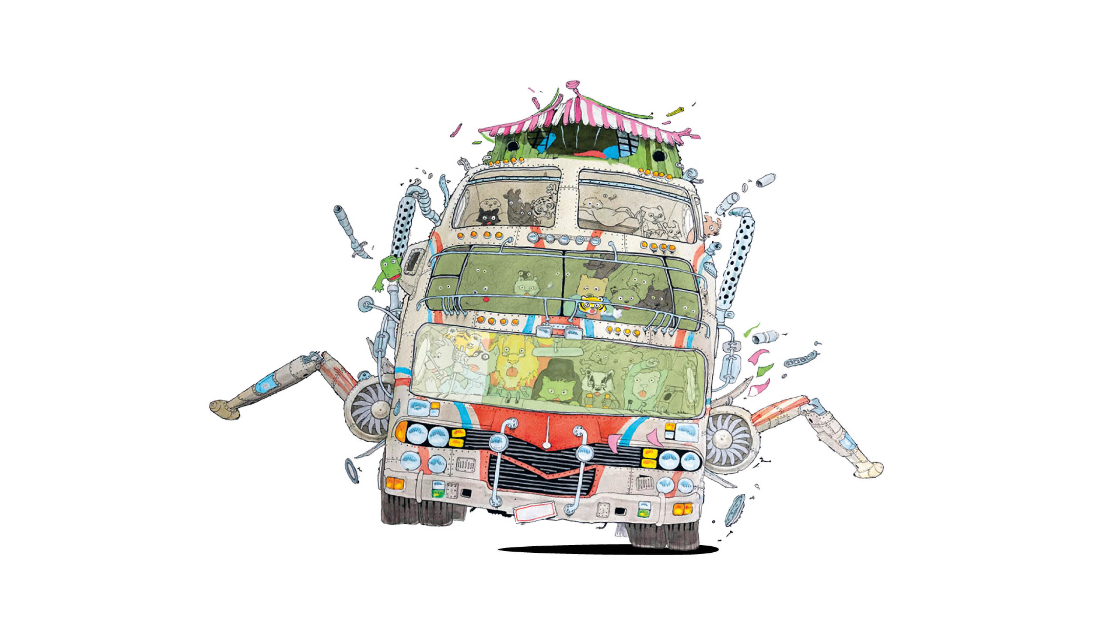 Bag kulissen: Den fantastiske bus